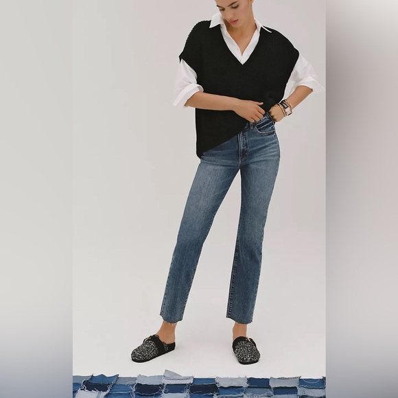 ALOHAS Black tweed slide clog sandal size 39 which is an 8 - 8.5 women’s - Picture 4 of 6